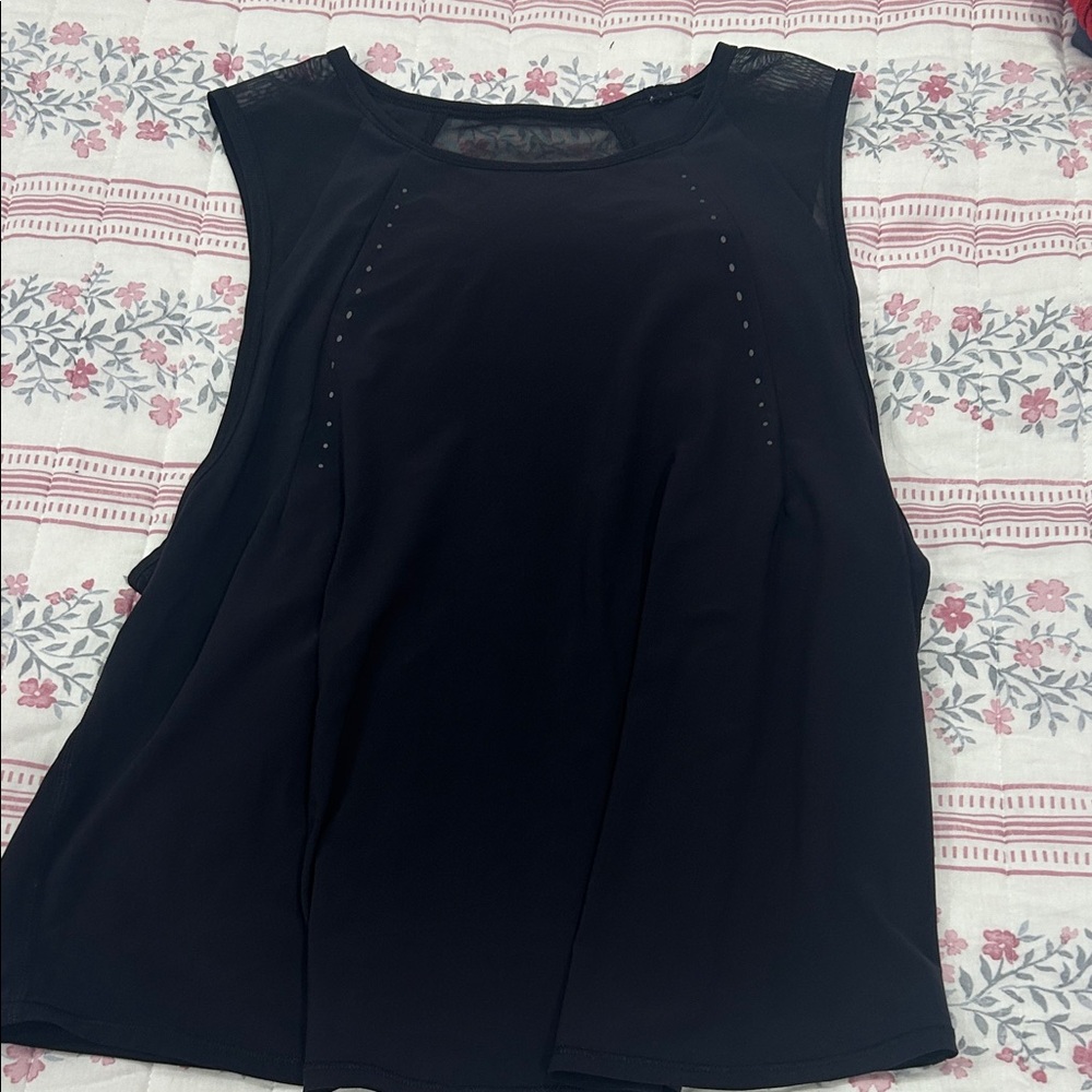 lululemon athletica Black Muscle Tee